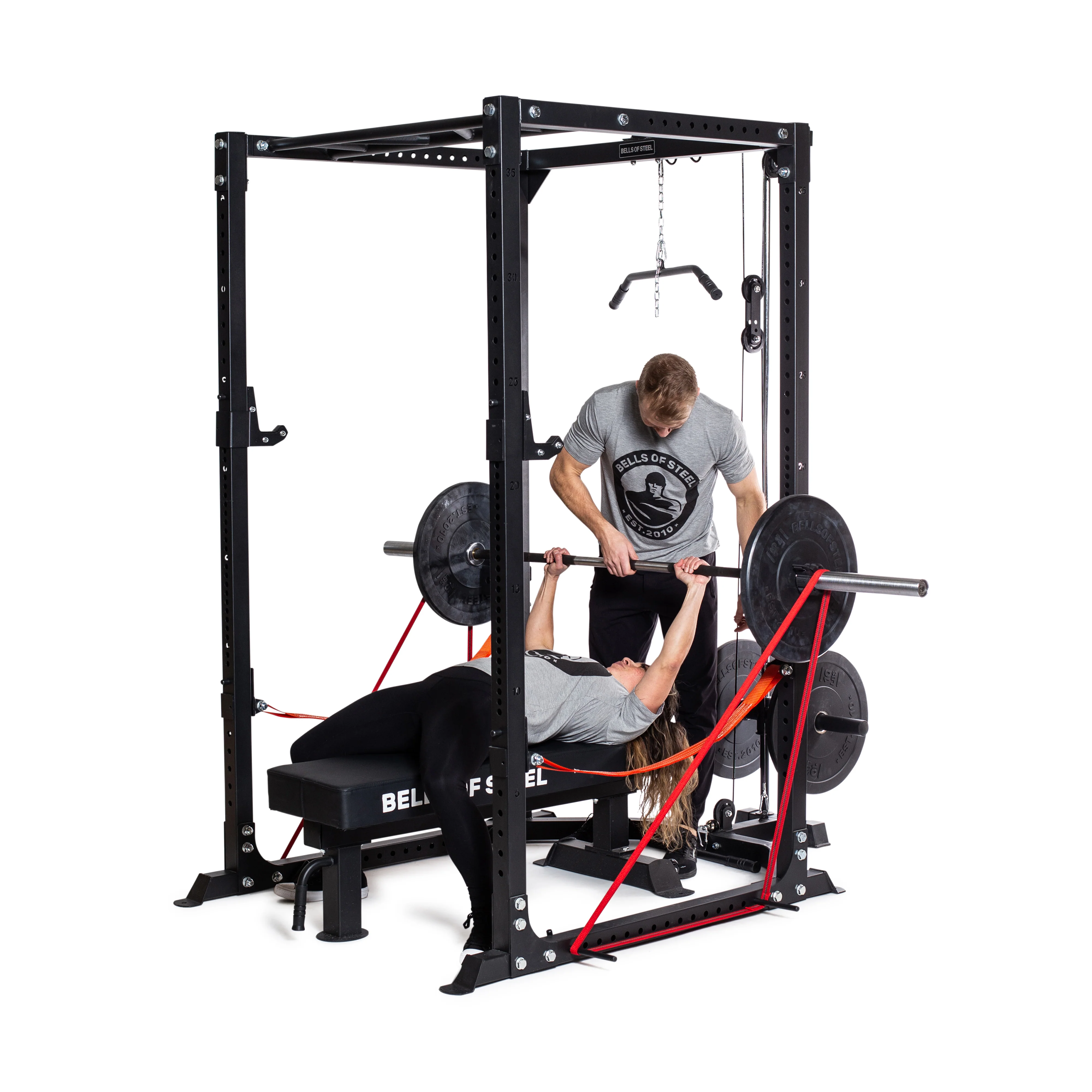Light Commercial Power Rack (2.3" x 2.3", ⅝" HOLES) - Image 13